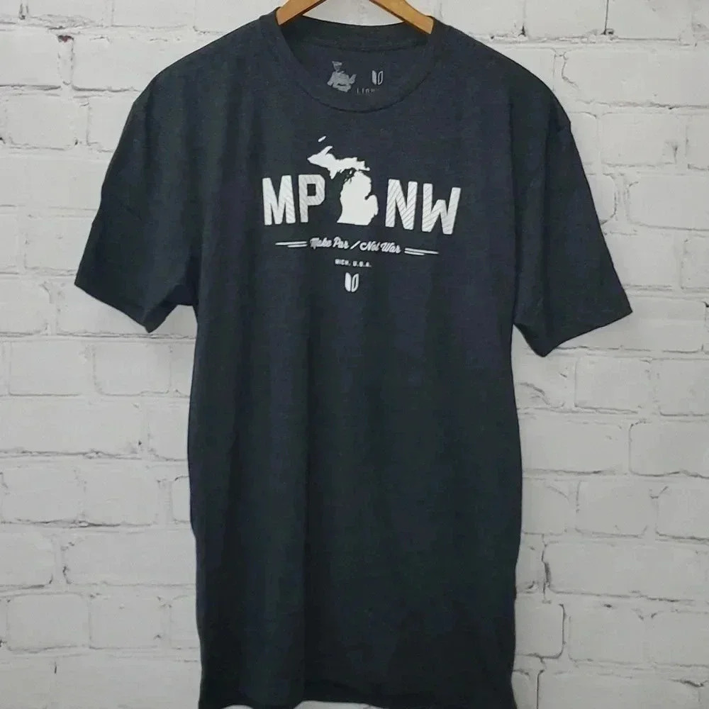 Linksoul THE HAWAIIAN LITE TEE Make Par Not War Shirt Size S